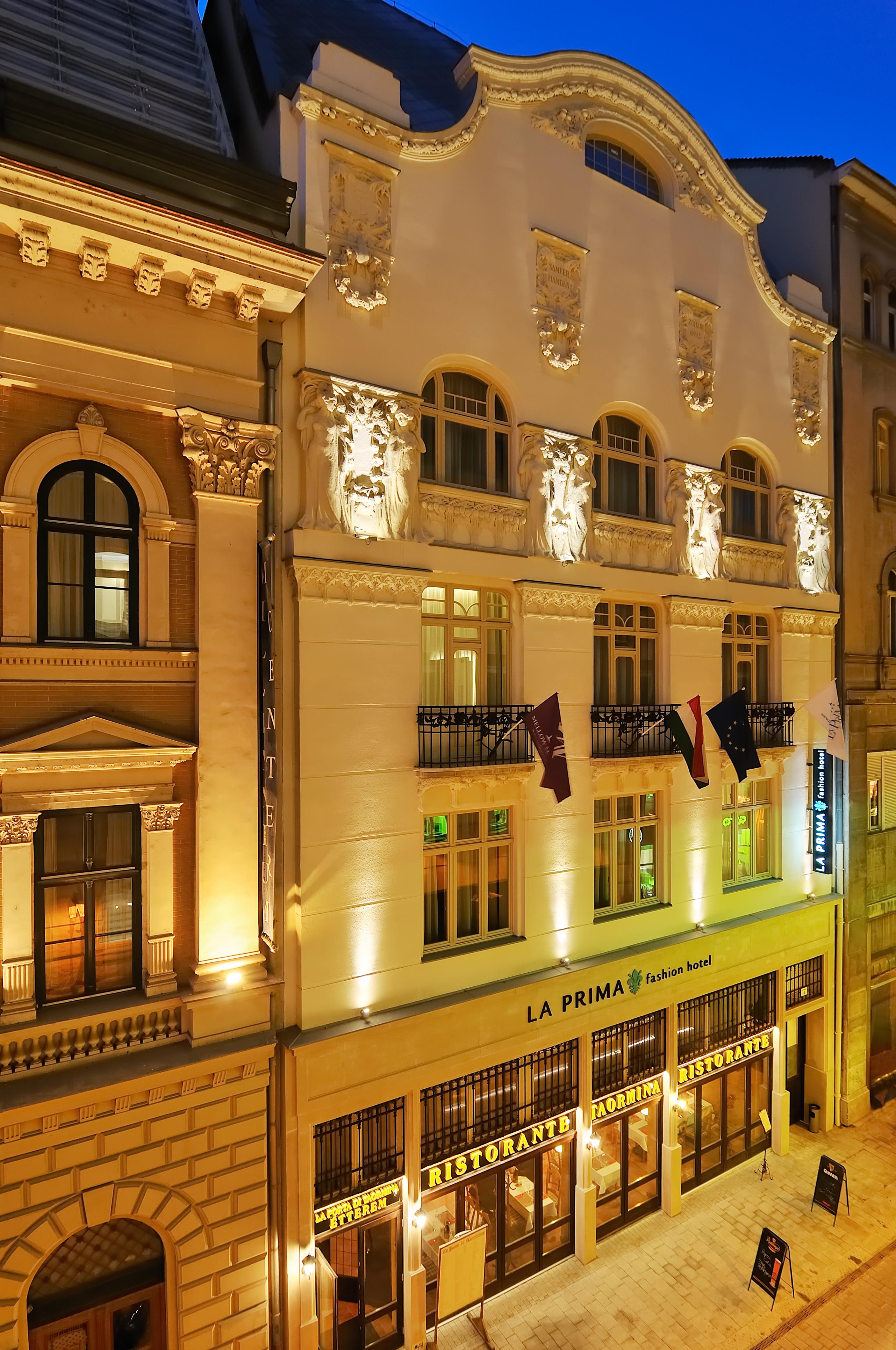 La Prima Fashion Hotel Budapest Eksteriør bilde
